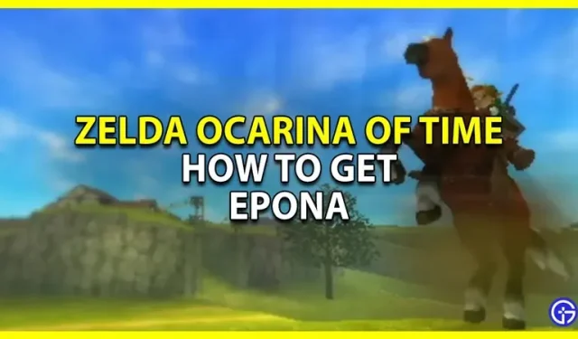 Kuidas saada Eponat filmis Legend Of Zelda Ocarina Of Time