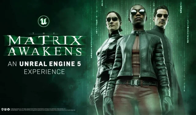 Matrix s’éveille sur Unreal Engine 5 : Démo technique d’Epic Games