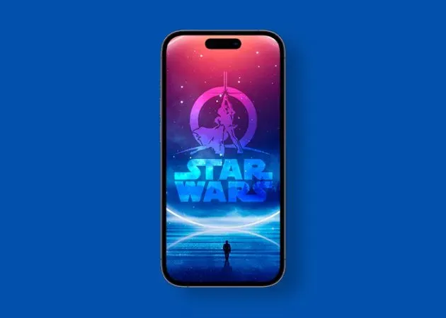 De opkomst van Skywalker HD-achtergrond voor iPhone
