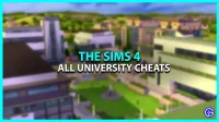 The Sims 4 Cheats Discover the University – Wiki