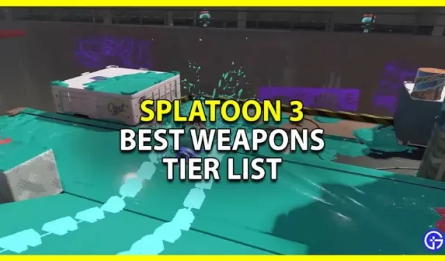 Lista de las mejores armas de Splatoon 3 (septiembre de 2022)