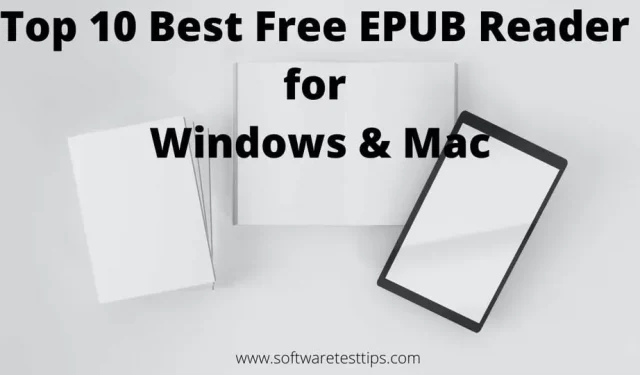 10 nejlepších bezplatných čteček EPUB pro Windows a Mac