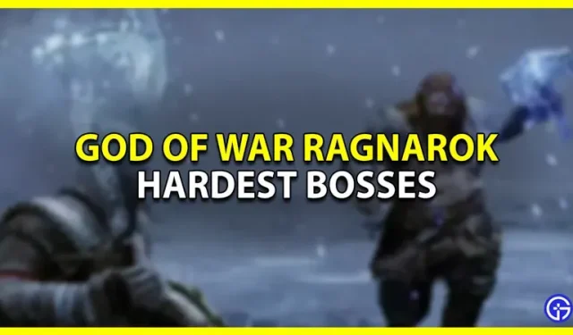 5 des combats de boss les plus difficiles de God of War Ragnarok