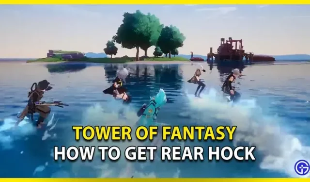 Waar vind je het achterste spronggewricht in Tower of Fantasy