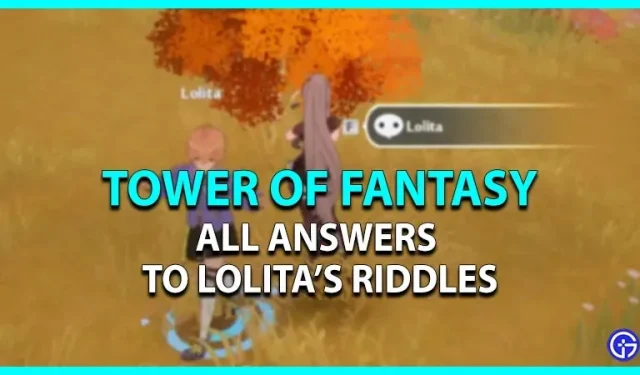Tower of Fantasy: alle antwoorden op de Lolita Mystery Side Mission