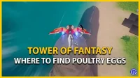 Tower Of Fantasy Poultry Eggs: Where To Find And Use Them