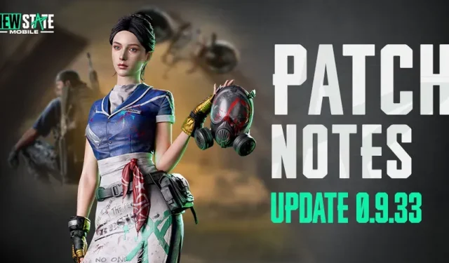 PUBG New State Mobile Update 0.9.33 Patch Notes: Updated Map, Clan Mileage & More