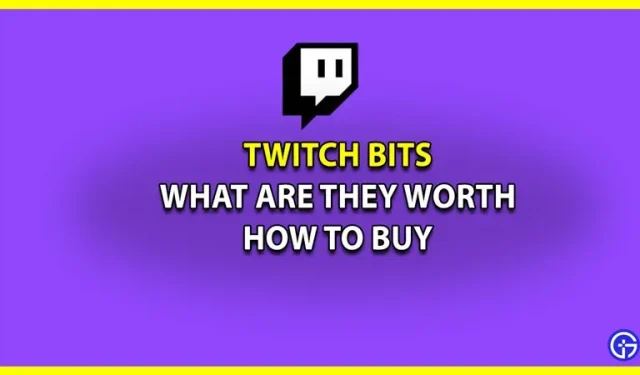 Guide Twitch Bits : combien ils coûtent et comment les acheter