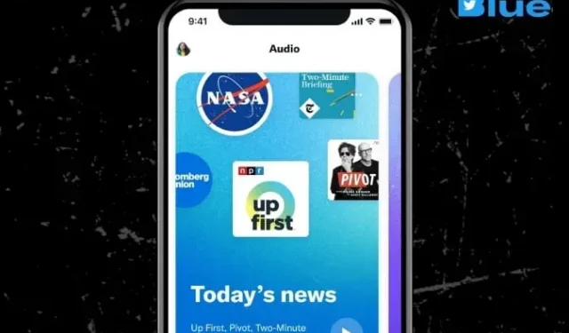 Twitter starts giving away podcasts to Blue subscribers