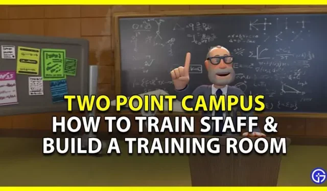 Campus de dos puntos: cómo capacitar al personal y construir una sala de práctica