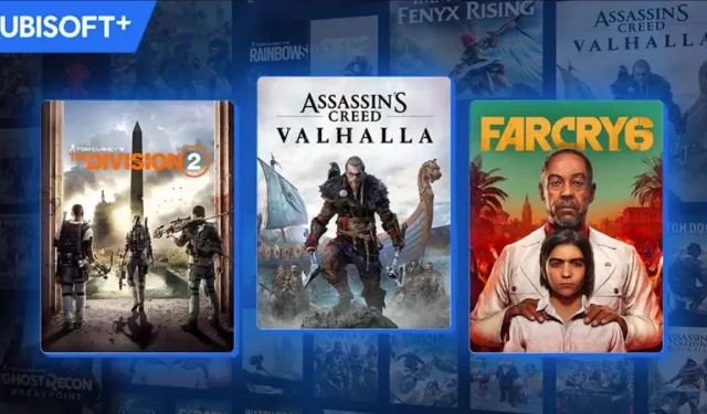 Xbox에서 공식적으로 출시된 Ubisoft+ 구독 게임 서비스