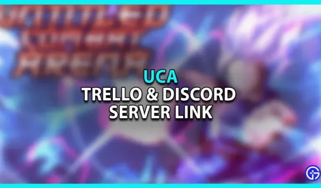 UCA Trello, Wiki Link e servidor Discord (2023)