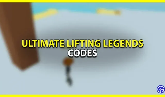 Ultimate Lifting Legends Cheats (2023 m. balandžio mėn.)