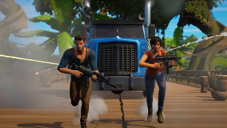 Uncharted crashes into Fortnite with Nathan Drake and Chloe Fraser