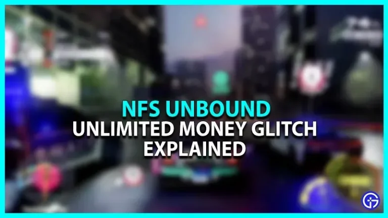 Need For Speed ​​Unbound: Unlimited Money Glitch [explained]