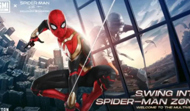 BGMI propose un nouvel événement en partenariat avec Spider-Man: No Way Home