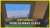 Hoe maak je glas in Unturned