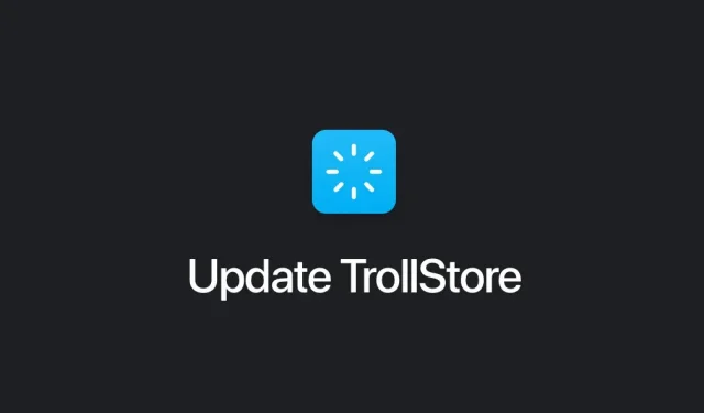 TrollStore päivitetty versioon 1.2 virheenkorjauksilla, TrollHelperOTA-tuki.