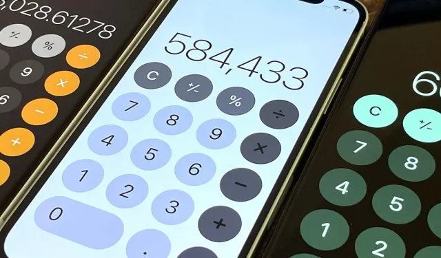 Як оновити зовнішній вигляд калькулятора iPhone за допомогою цих простих модифікацій кольорів