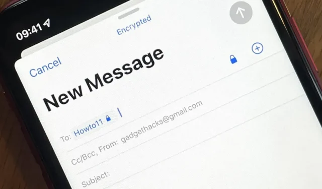Kuinka käyttää iPhonen sähköpostisovellusta päästä päähän salattujen sähköpostien lähettämiseen ja vastaanottamiseen Gmailissa