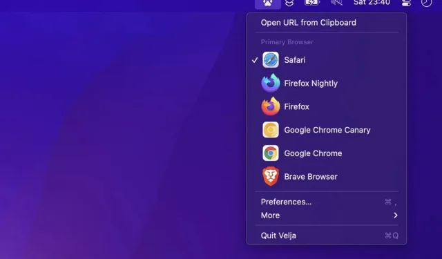 Scarica questa app se hai più browser installati sul tuo Mac.