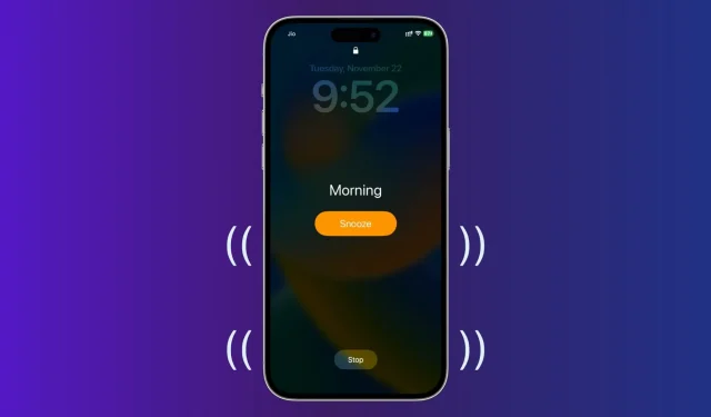 Come impostare una sveglia o un timer con sola vibrazione che non emette alcun suono su iPhone