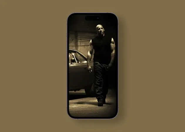 Vin Diesel Fast & Furious iPhone tapeter
