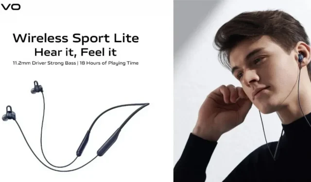 Vivo Wireless Sport Lite kaelarihm 11,2 mm draiveriga, 18 tundi mänguaega, turule toodud: hind, andmed
