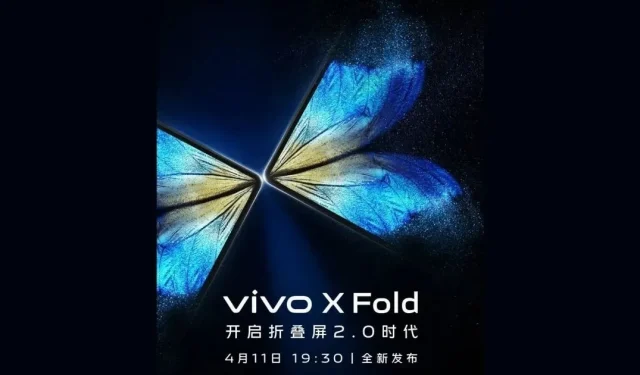 Der Start des Vivo X Fold in China ist offiziell für den 11. April geplant, Vivo Pad und Vivo X Note könnten folgen