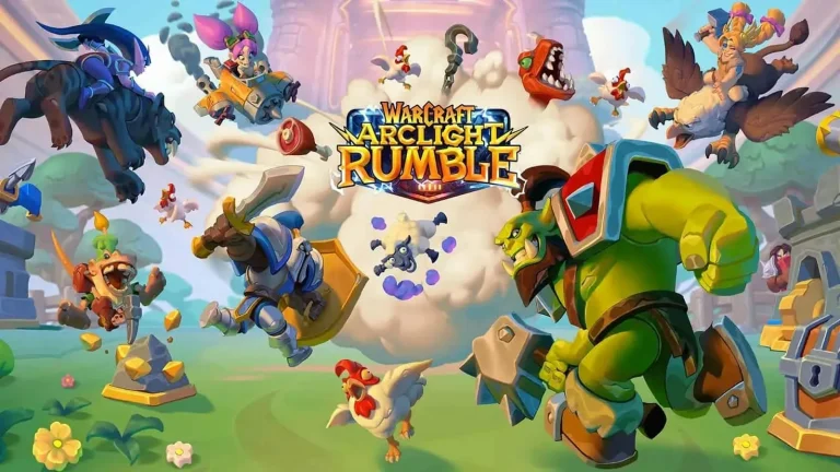 Warcraft Arclight Rumble, a real-time strategy game with a tower defense aspect