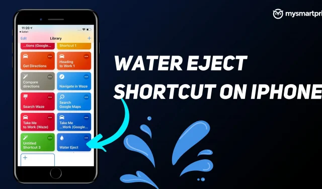 Wasserauswurf-Verknüpfung: Wie entferne ich mithilfe von Verknüpfungen Wasser vom iPhone?