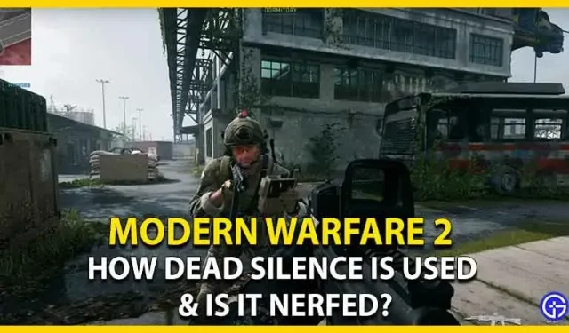 Call of Duty Modern Warfare 2: How to use the Dead Silence perk?