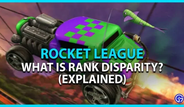 Rocket League Rank Mismatch: Vad är det? (förklaring)