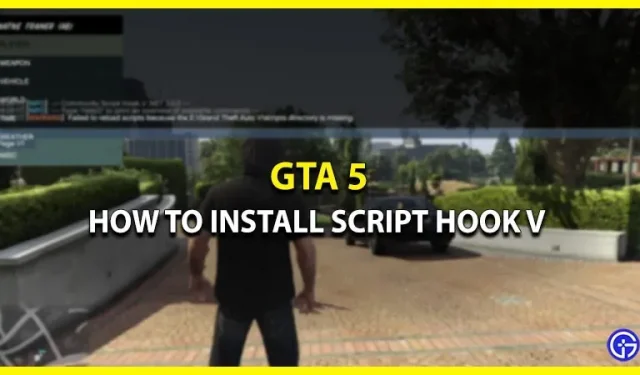 Como instalar o Script Hook V DotNET e usá-lo para GTA V