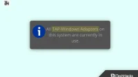 What is TAP Windows Adapter V9 and how to remove it