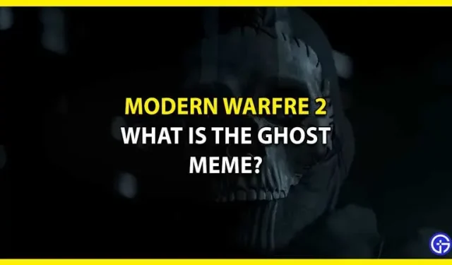 Modern Warfare 2: mis on “kummitus” meem?