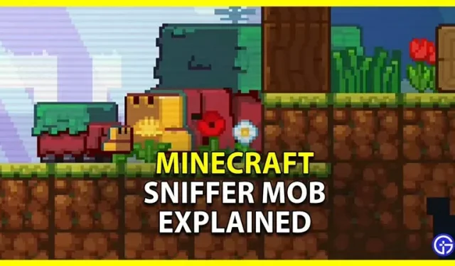 Minecraft Sniffer Mob: qué es, aparición y fecha de lanzamiento