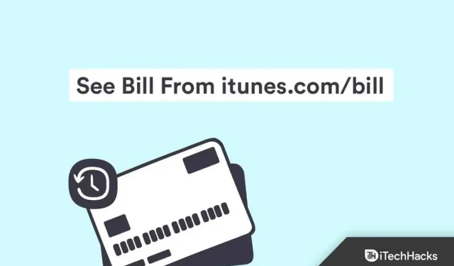 itunes.com/bill で請求書が表示された場合はどうすればよいですか?