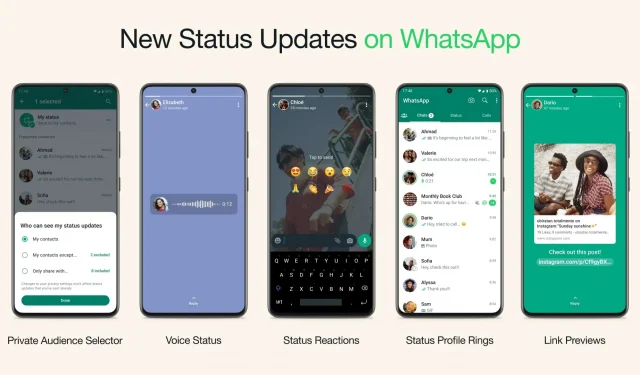 5 つの新しい WhatsApp ステータス機能