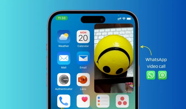 How to Fix Picture in Picture Not Working for WhatsApp Video Calls on iPhone
