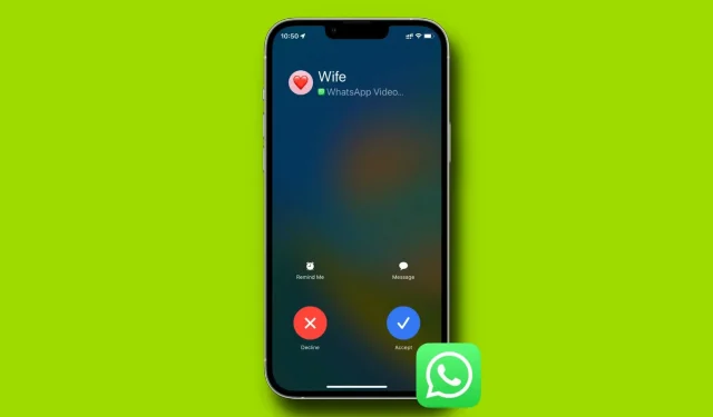 How to fix iPhone microphone or camera not working during WhatsApp calls