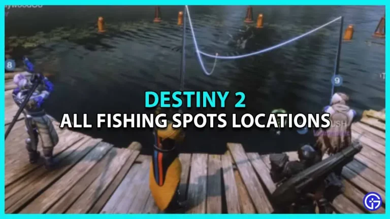 All Pond Places for Fishing in Destiny 2