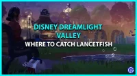 Waar te vissen op lancetvissen in Disney Dreamlight Valley