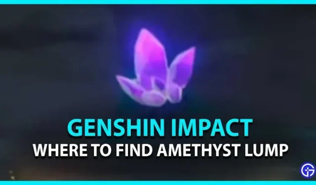 Waar kan ik een Genshin Impact Amethyst Lump verkrijgen en kopen?