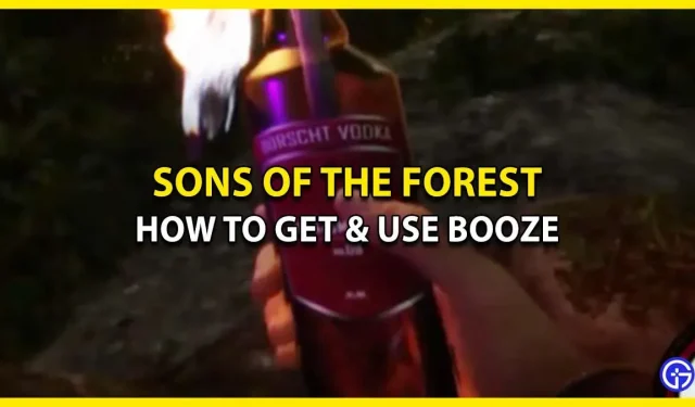 Drinking in Sons of the Forest: how to get and use