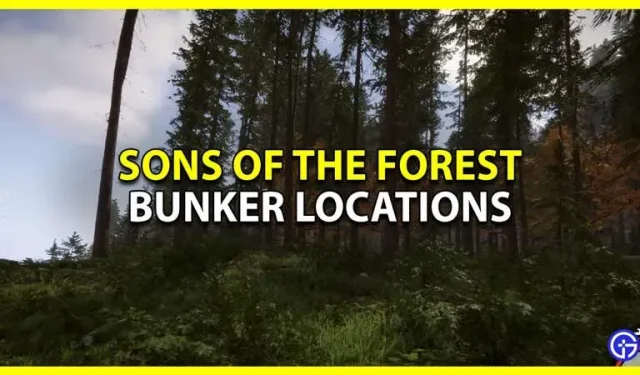 Où trouver tous les bunkers de Sons Of The Forest (emplacement de la carte)