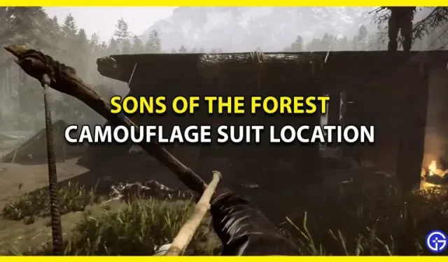 在《森林之子》中哪裡可以找到迷彩服（位置指南）