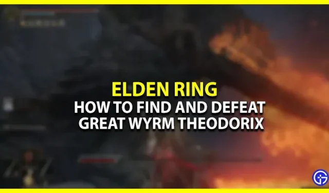 Dónde encontrar y derrotar a la gran serpiente Theodorix en Elden Ring