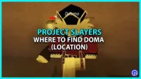 Emplacement de Doma dans Project Slayers sur Roblox (Douma Location)