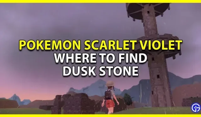 Pokemon Scarlet Violet Dusk Stone: où le trouver et où le trouver
